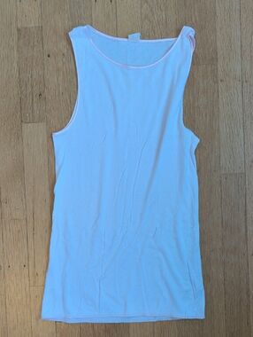 Hanro Light Pink Sleeveless Tank Top